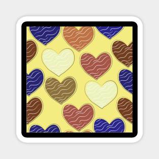 Heart Pattern Magnet