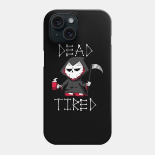 Dead Tired (Red) Phone Case