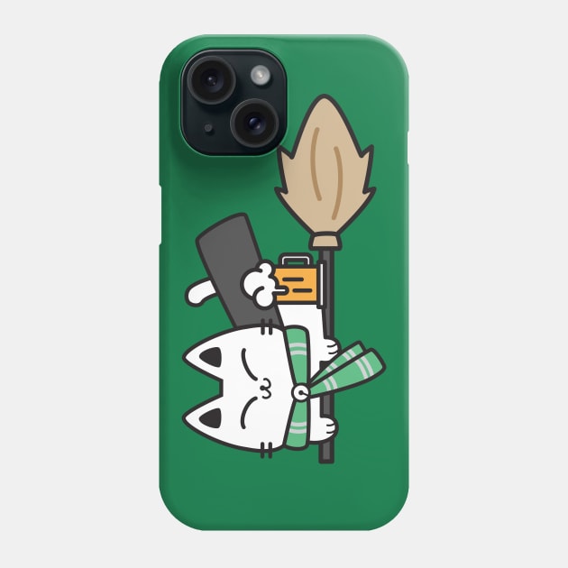 Wizard Kitty Phone Case by plattercats