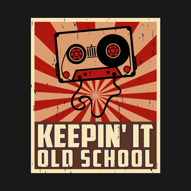 Keeping' It Old school T shirt For Women T-Shirt by Pretr=ty