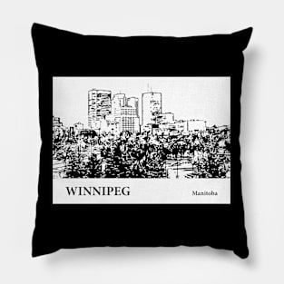 Winnipeg - Manitoba Pillow