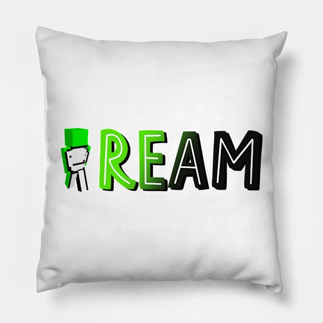 Dream (with MC Skin) Pillow by cartershart