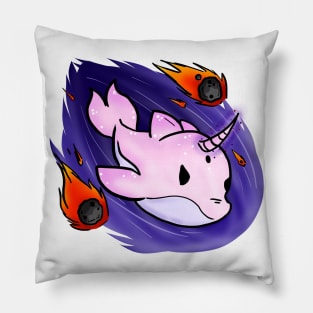 Space dolphin Pillow