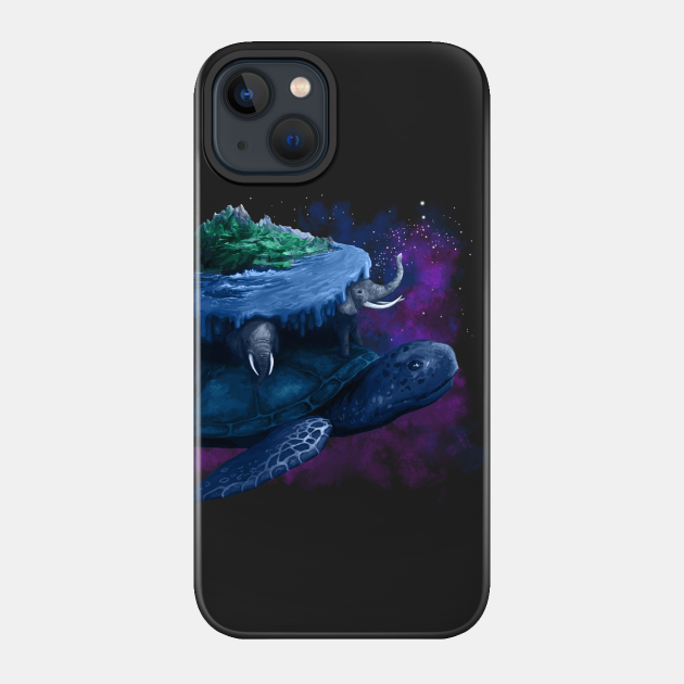 Space Turtle - Turtle - Phone Case