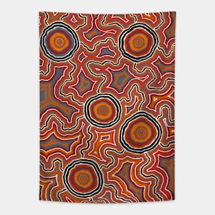 Aboriginal Art - Different Pathways Tapestry