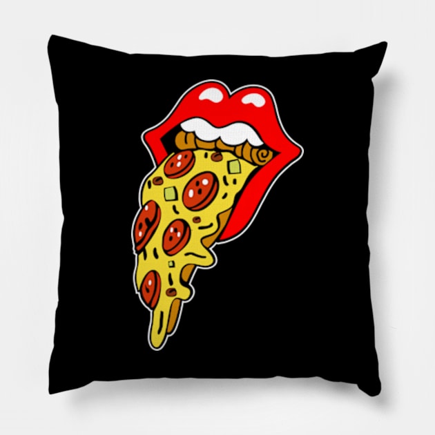 Paint It Pizza Pillow by Three Meat Curry