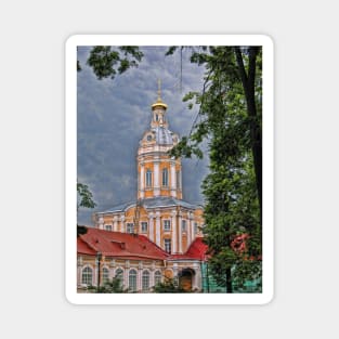 Alexander Nevsky Lavra. Saint Petersburg, Russia Magnet