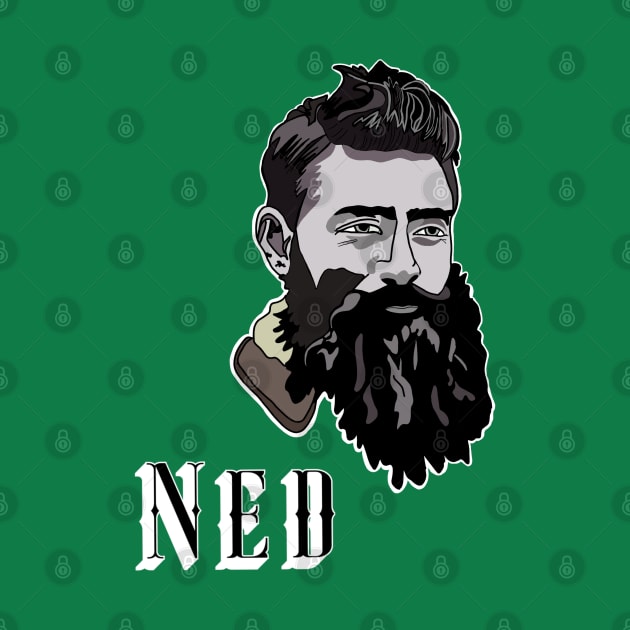 Ned Kelly Australian Bushranger Outlaw by EmmaFifield