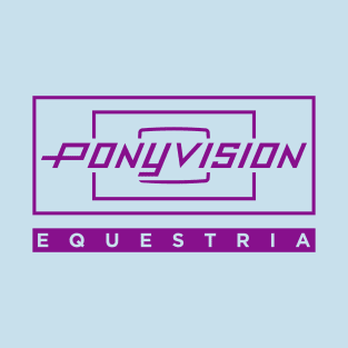 Ponyvision in Purple T-Shirt
