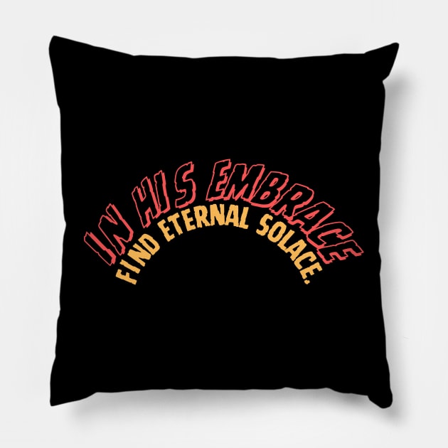 ... ETERNAL SOLACE. Pillow by GumoApparelHub