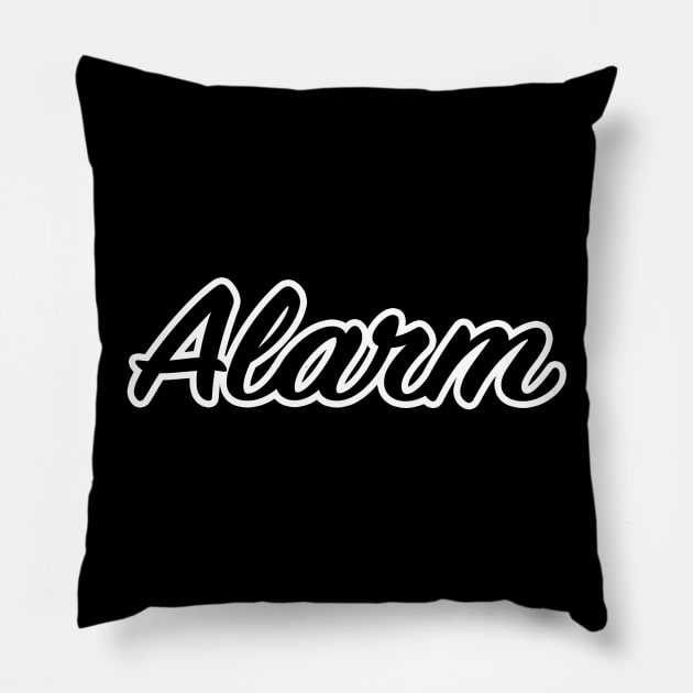 Alarm Pillow by lenn