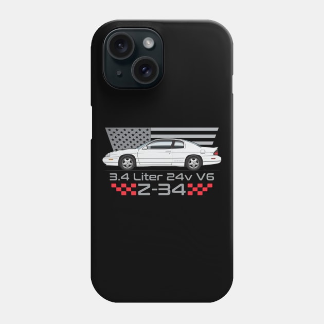 White Z34 Phone Case by ArtOnWheels