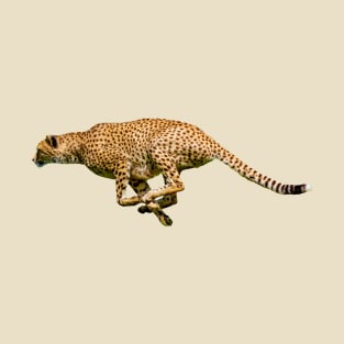 Cheetah at full speed T-Shirt