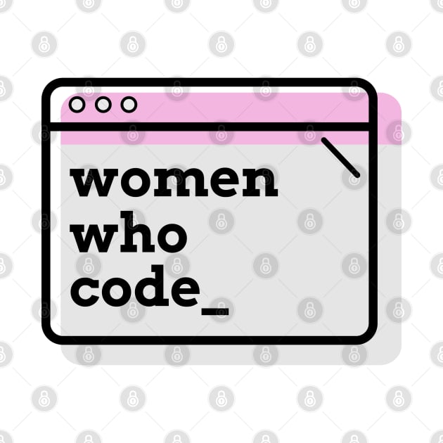 Women Who Code Pink by alissawang