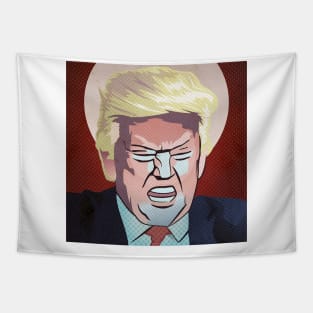 Angry Trump Tapestry