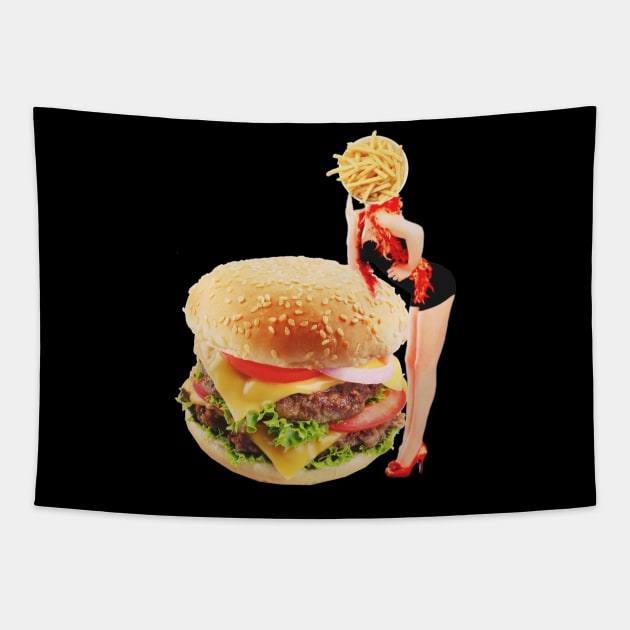 It's a Burger Tapestry by reesea