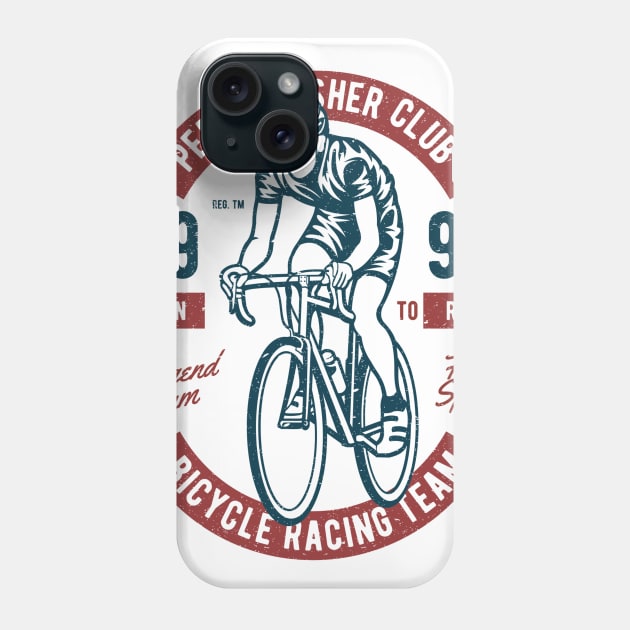 Bicycle Racing Cyclist | Racing Bicycles Phone Case by MrWatanabe