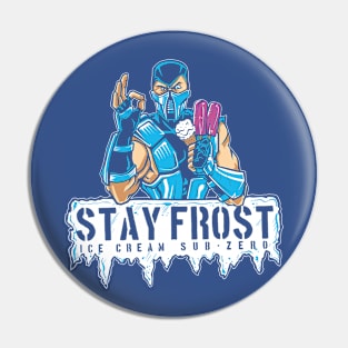 Stay Frost Subzero Ice Cream Pin