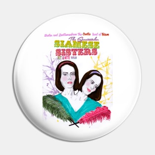 The Tattler twins Pin