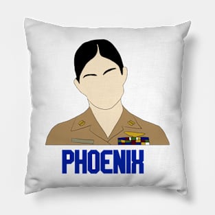 phoenix uniform name Pillow