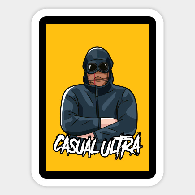 Casual Ultra 13 Casual Football Sticker Teepublic