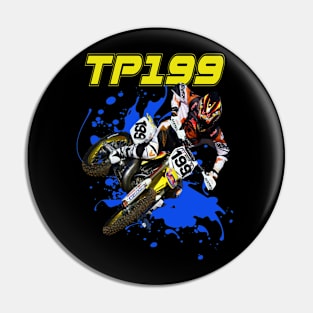 Travis Pastrana Motocross Pin