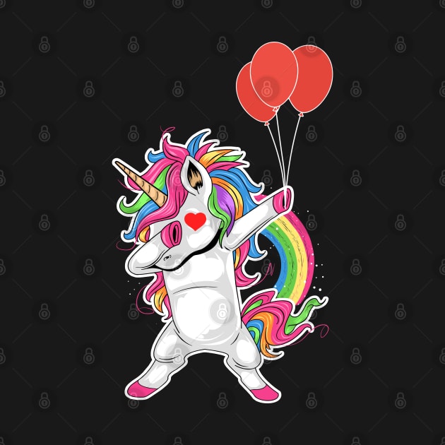 Funny Unicorn Poses Celebrating Valentine's Day by Ryanmo