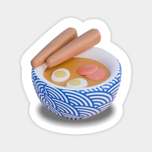 3D JAPANESE FOOD Magnet