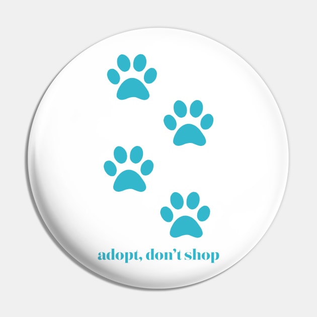 Adopt, Don’t Shop Pin by The E Hive Design