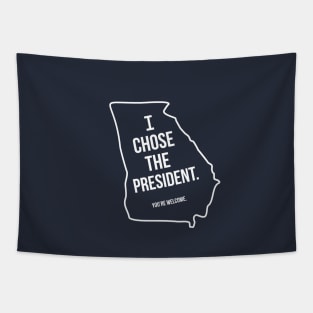 I Chose the President - Georgia - Battleground State Tapestry