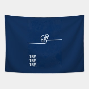 Try Try Try Business Quotes Tapestry