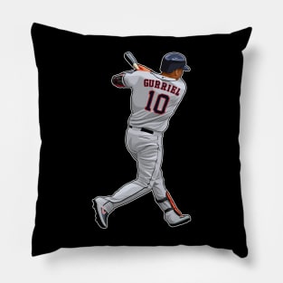 Yuli Gurriel #10 Hits Homerun Pillow