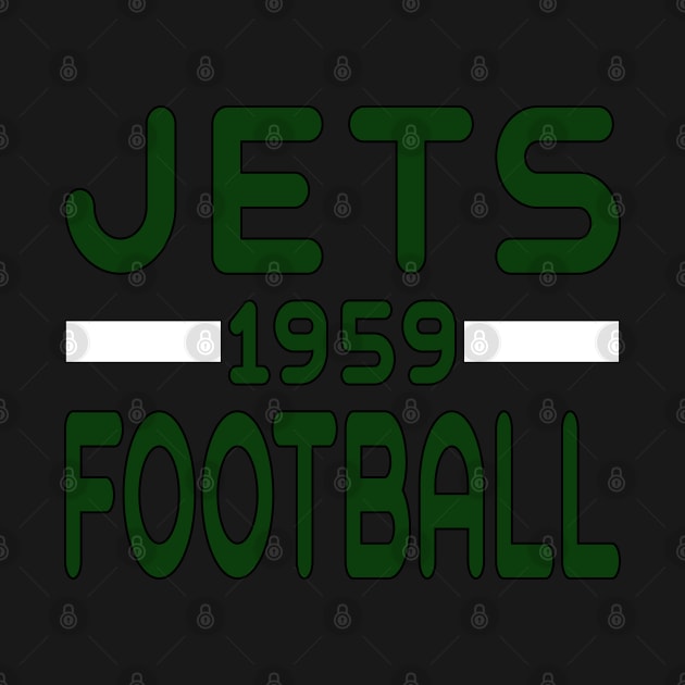 Jets Football 1959 Classic by Medo Creations