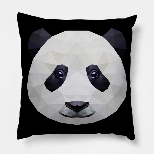 Panda face pillow on sale