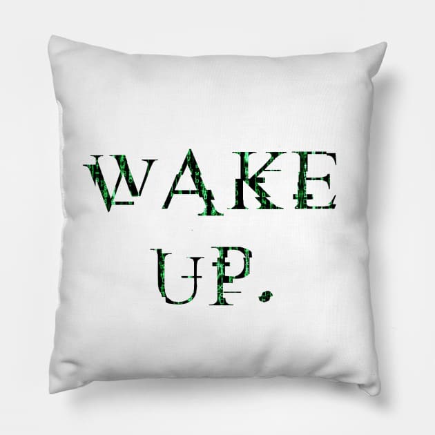 Wake up Pillow by Clathrus