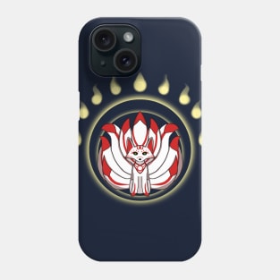 Kitsune White Traditional Phone Case