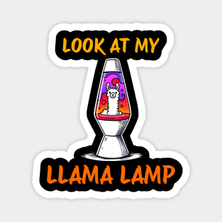 Look at my Llama Lamp Lava Lamp Design Magnet