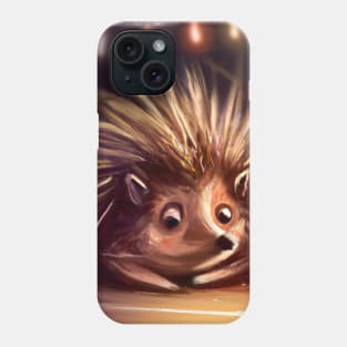Cute Porcupine Drawing Phone Case