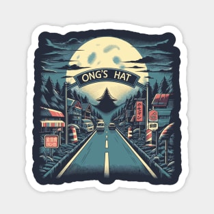 Ong's Hat City Magnet