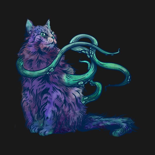 Call of Cathulhu - Kraken Cat by Manfish Inc.