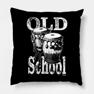 Old School Bongos Pillow