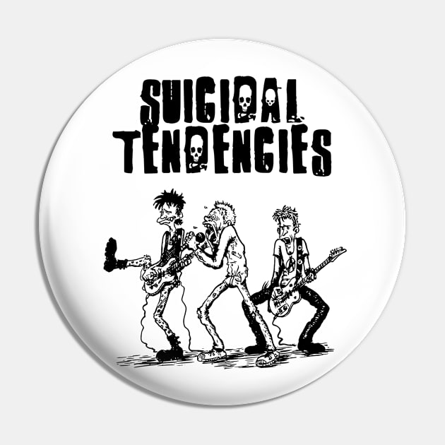 One show of Suicidal Tendencies Pin by micibu