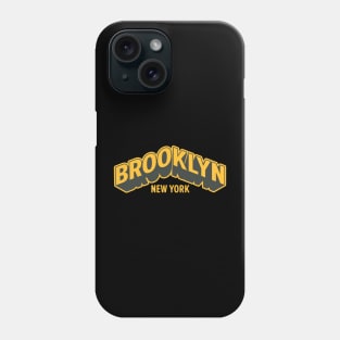 Retro Brooklyn NYC Triangle Sportive Design Phone Case