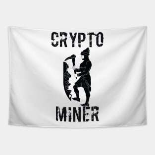 Crypto Miner - Funny Cryptocurrency Tapestry