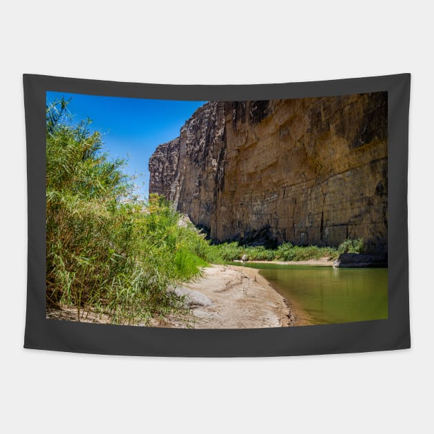 Santa Elena Canyon Tapestry by Gestalt Imagery