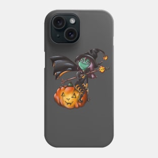 Kinsey the Pumpkin Witch Phone Case