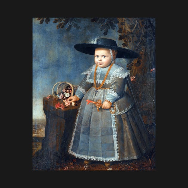 Willem van der Vliet Portrait of a Little Boy by pdpress