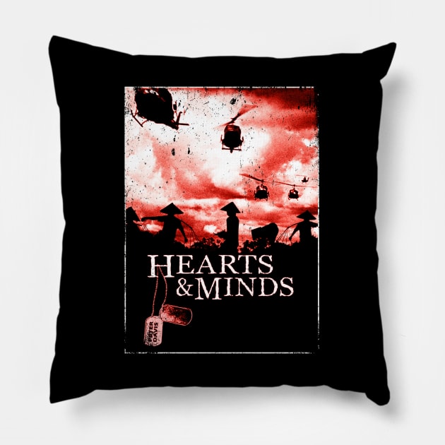 The Power of Protest Hearts Minds Documentary Fashion Pillow by TheBlingGroupArt