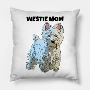 Westie Mom Pillow