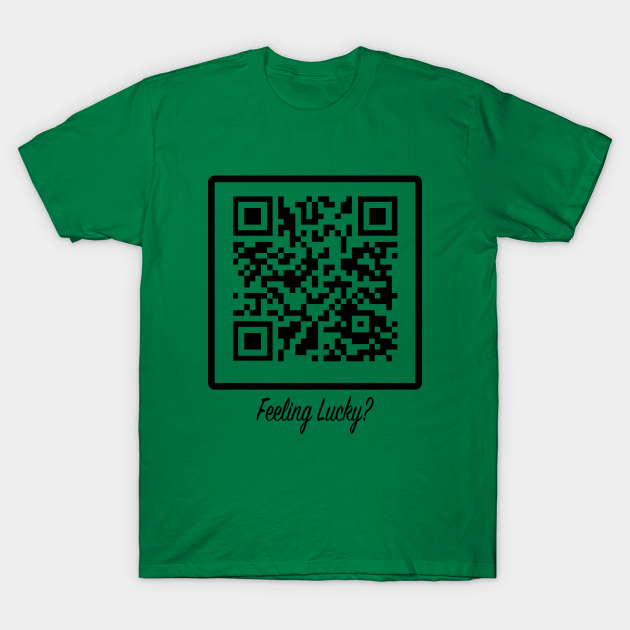 Qr Code Rickroll Never Gonna Give You Up T Shirt Teepublic - never gonna give you up roblox id
